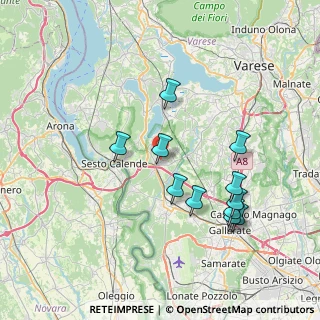 Mappa 21029 Vergiate VA, Italia (7.39)