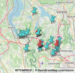 Mappa 21029 Vergiate VA, Italia (6.678)