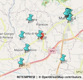 Mappa Via Progresso, 36060 Molvena VI, Italia (2.5675)