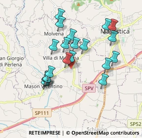 Mappa Via Progresso, 36060 Molvena VI, Italia (1.6505)
