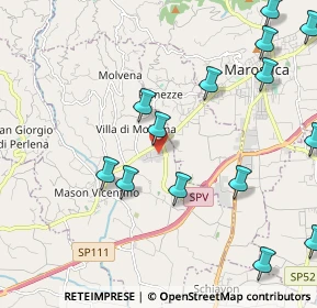 Mappa Via Progresso, 36060 Molvena VI, Italia (2.58714)