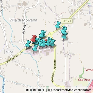 Mappa Via Progresso, 36060 Molvena VI, Italia (0.26667)