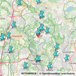 Mappa Via Calatafimi, 22063 Cantù CO, Italia (5.618)