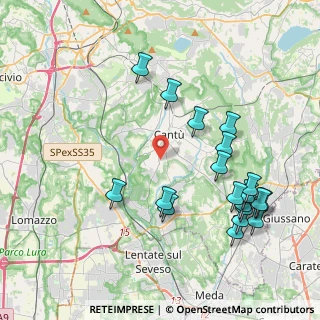 Mappa Via Calatafimi, 22063 Cantù CO, Italia (4.48474)