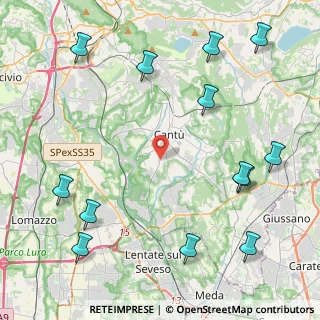 Mappa Via Calatafimi, 22063 Cantù CO, Italia (5.70538)