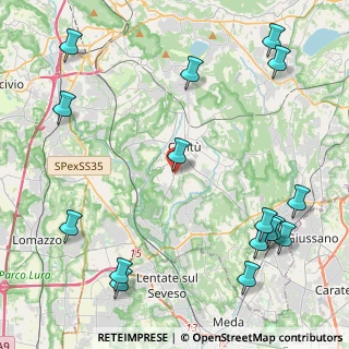 Mappa Via Calatafimi, 22063 Cantù CO, Italia (5.86688)