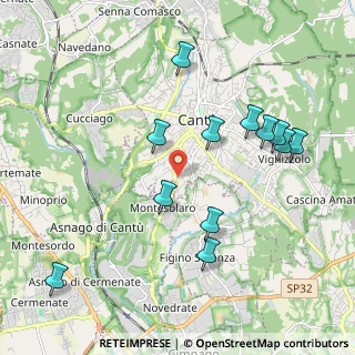 Mappa Via Calatafimi, 22063 Cantù CO, Italia (2.07667)