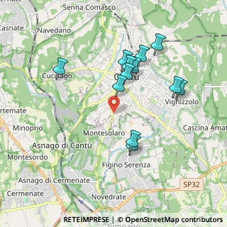 Mappa Via Calatafimi, 22063 Cantù CO, Italia (1.76917)