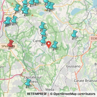 Mappa Via Scarlatti, 22063 Cantù CO, Italia (6.392)