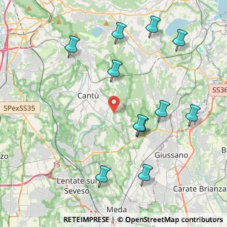 Mappa Via D. Scarlatti, 22063 Cantù CO, Italia (4.68909)