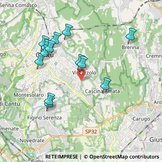 Mappa Via Scarlatti, 22063 Cantù CO, Italia (2.05769)