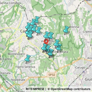 Mappa Via Scarlatti, 22063 Cantù CO, Italia (1.45)