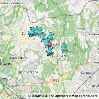 Mappa Via D. Scarlatti, 22063 Cantù CO, Italia (1.15583)