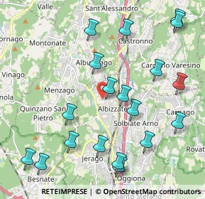 Mappa Via Carabelli, 21041 Albizzate VA, Italia (2.39421)