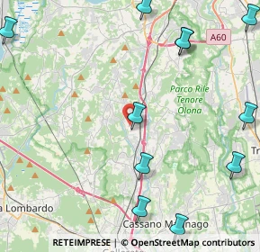 Mappa Via Carabelli, 21041 Albizzate VA, Italia (6.4)