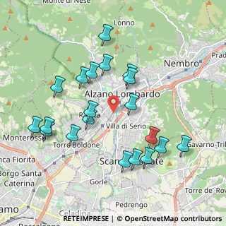 Mappa Via G. d'Alzano, 24022 Alzano Lombardo BG, Italia (1.9815)