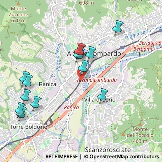 Mappa Via G. d'Alzano, 24022 Alzano Lombardo BG, Italia (1.13)
