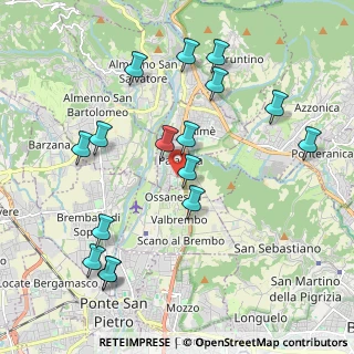 Mappa Via 4 Novembre, 24030 Paladina BG, Italia (2.16125)