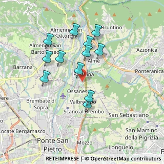 Mappa Via 4 Novembre, 24030 Paladina BG, Italia (1.66333)