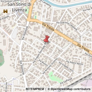 Mappa Via Fratelli Kennedy,  24, 30029 San Stino di Livenza, Venezia (Veneto)