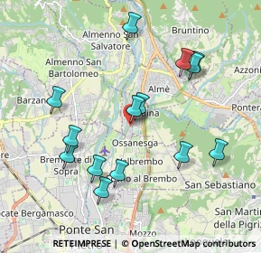 Mappa 24036 Paladina BG, Italia (1.93929)