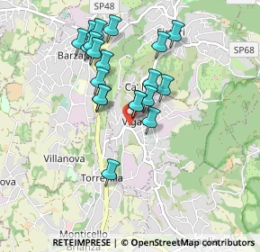 Mappa Via Salvatore Quasimodo, 23897 Viganò LC, Italia (0.8115)