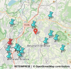 Mappa 20838 Renate MB, Italia (5.33267)