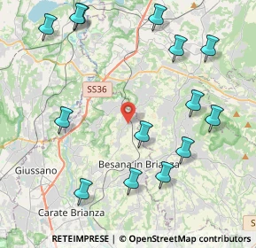 Mappa 20838 Renate MB, Italia (4.95)