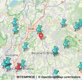 Mappa 20838 Renate MB, Italia (6.4585)