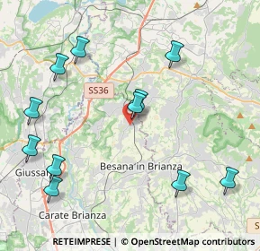 Mappa 20838 Renate MB, Italia (4.72909)