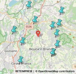 Mappa 20838 Renate MB, Italia (4.635)