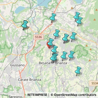 Mappa 20838 Renate MB, Italia (3.78563)