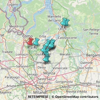 Mappa 20838 Renate MB, Italia (7.64846)