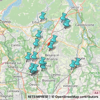 Mappa 20838 Renate MB, Italia (8.01)