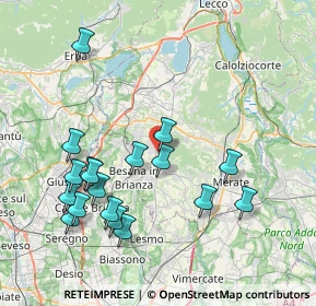 Mappa Via Belvedere, 23897 Viganò LC, Italia (8.27056)