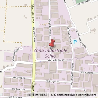 Mappa Via delle Prese,  11, 36014 Santorso, Vicenza (Veneto)