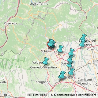 Mappa Via Casa Celeste, 36014 Santorso VI, Italia (13.89071)