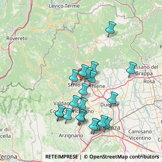 Mappa Via Casa Celeste, 36014 Santorso VI, Italia (14.888)