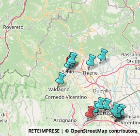 Mappa Via Santa Bernadette, 36015 Schio VI, Italia (19.09067)