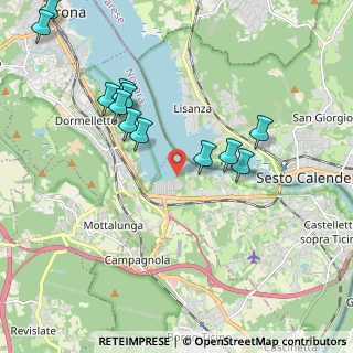 Mappa Viale degli Astronauti, 28053 Castelletto sopra Ticino NO, Italia (2.12667)
