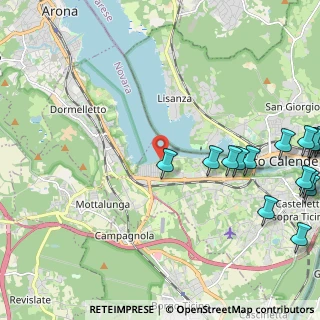Mappa Viale degli Astronauti, 28053 Castelletto sopra Ticino NO, Italia (3.112)