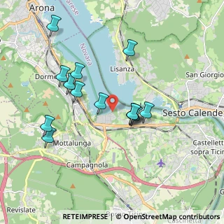 Mappa Viale degli Astronauti, 28053 Castelletto sopra Ticino NO, Italia (1.71571)