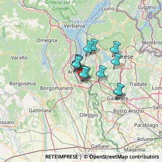 Mappa Viale degli Astronauti, 28053 Castelletto sopra Ticino NO, Italia (8.83538)