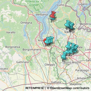 Mappa Viale degli Astronauti, 28053 Castelletto sopra Ticino NO, Italia (16.7575)