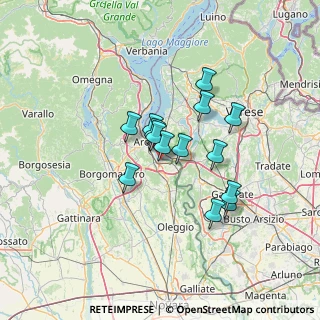 Mappa Viale degli Astronauti, 28053 Castelletto sopra Ticino NO, Italia (10.09786)