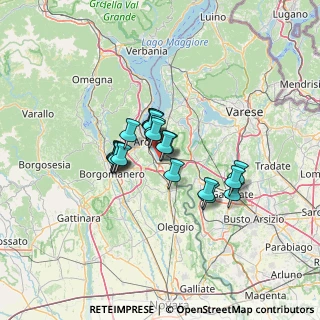 Mappa Viale degli Astronauti, 28053 Castelletto sopra Ticino NO, Italia (8.737)