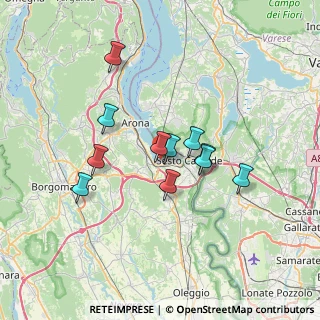 Mappa Viale degli Astronauti, 28053 Castelletto sopra Ticino NO, Italia (5.64091)