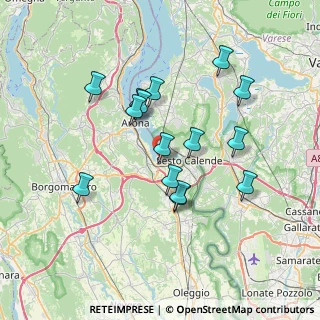 Mappa Viale degli Astronauti, 28053 Castelletto sopra Ticino NO, Italia (6.49733)