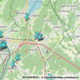 Mappa Via Ruggero Leoncavallo, 21029 Vergiate VA, Italia (3.71)