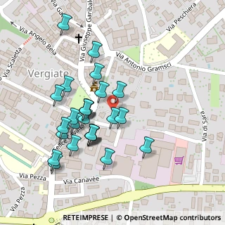 Mappa Via Alessandro Manzoni, 21029 Vergiate VA, Italia (0.0963)